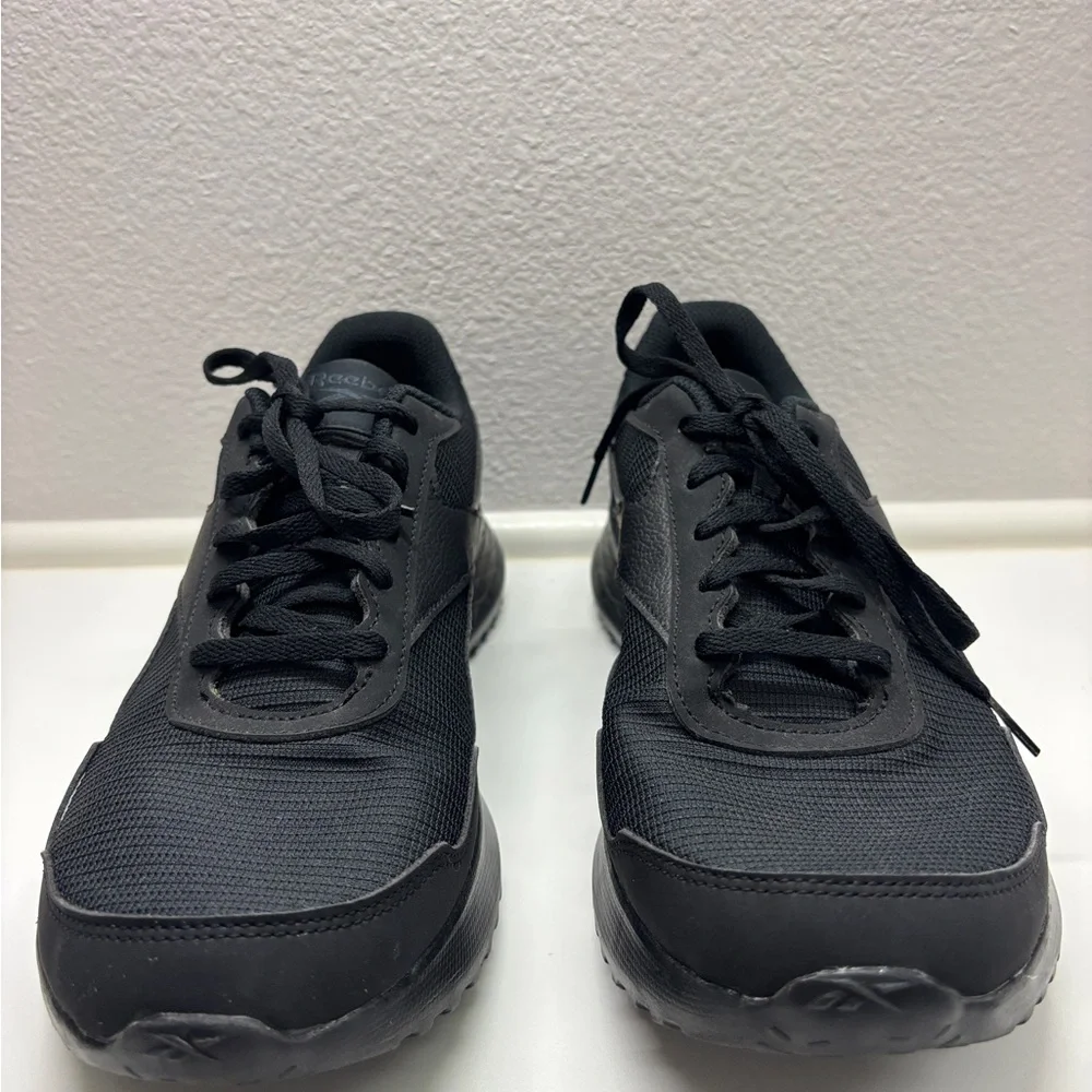 Reebok Energen Lite GY1438 Black Canvas Lace Up Athletic Running Shoes Sz 9.5